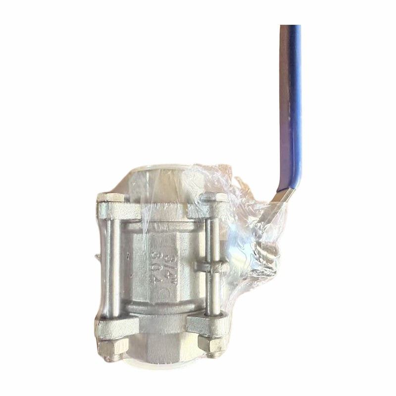 שסתום כדור 3 חלקים עם הברגה